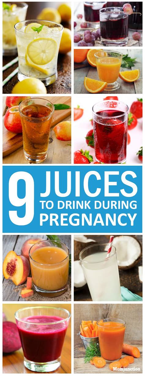 drinks to drink while pregnant.